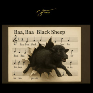 Baa Baa Black Sheep Design